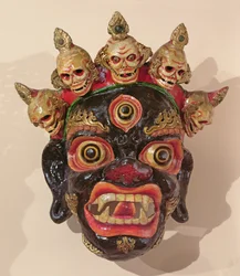 Máscara de danza Mahakala